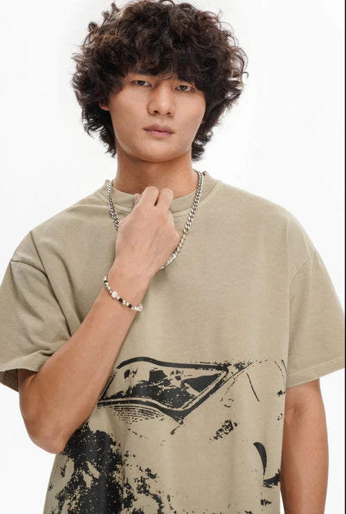 VALABASAS VICTIM TEE KHAKI